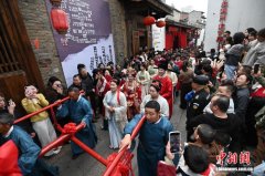 闽北千年古街宋韵主题活动年味浓